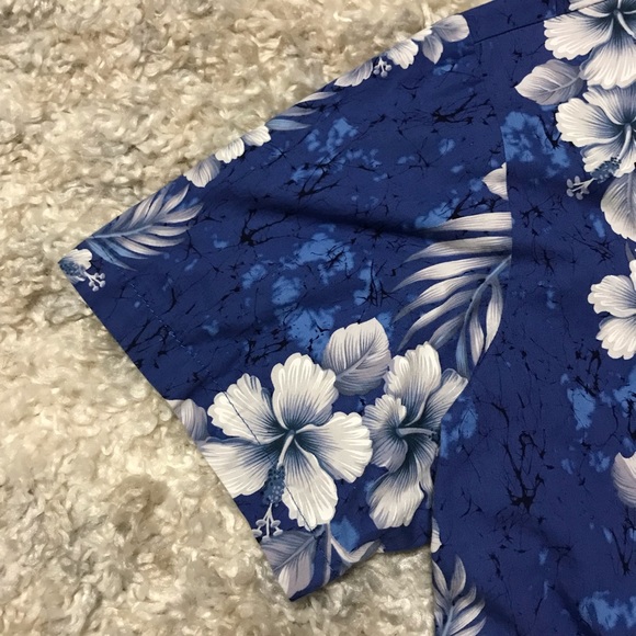 Vintage Milson by Ky’s blue Hawaiian short sleeve shirt - Picture 6 of 6